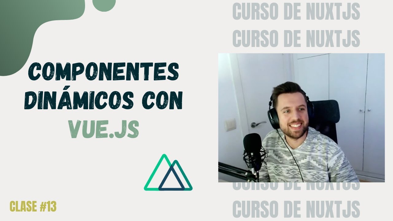 Componentes dinámicos con Vuejs | Añadimos redes sociales al perfil de usuario | Curso Nuxtjs #13