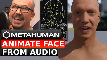 Animate Metahuman Faces Automatically from Audio: No Motion Capture!