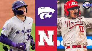 Kansas State vs #16 Nebraska (AMAZING!) | 2026 College Baseball Highlights