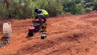 Hydrogeological surveying for production borehole siting and drilling in Mukono district, Uganda