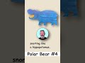 Part-4 "Polar Bear, Polar Bear, What Do You Hear?" #SHORTS - しろくまくん なにがきこえる？ - ブライアン先生の英語絵本読み聞かせ