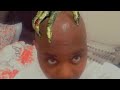 Post Relaxer SHAVED MY HEAD sorry brad mondo Back on my Natural Hair Journey Late Halloween Update