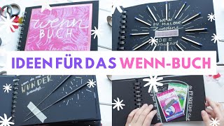 DIY WENN BUCH  Ideen für die Seitengestaltung | Geschenkidee für Freundin, Mama, Schwester...