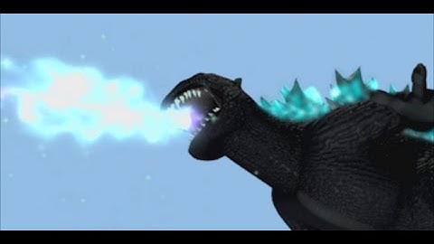 Godzilla-Related Animation Tests