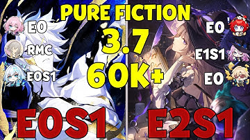 E2S1 The Herta x E1S1 Jade l E0S1 Phainon x E0 Cyrene l 3.7 NEW Pure Fiction