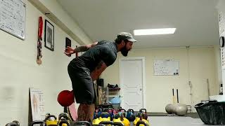Single Arm Kettlebell Swing Demo with Joe Daniels