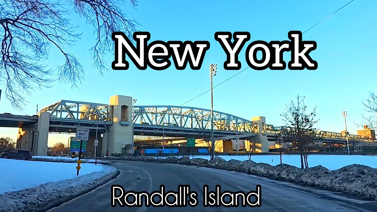 NYC WINTER DRIVE RANDALL'S ISLAND NY TO ASTORIA QUEENS NY FEB 2026
