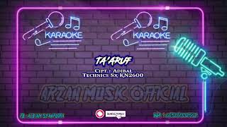 KARAOKE - TA'ARUF NADA COWOK || KN2600 ARZAH MUSIC 