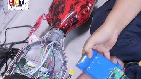 How to fix hoverboard not charging