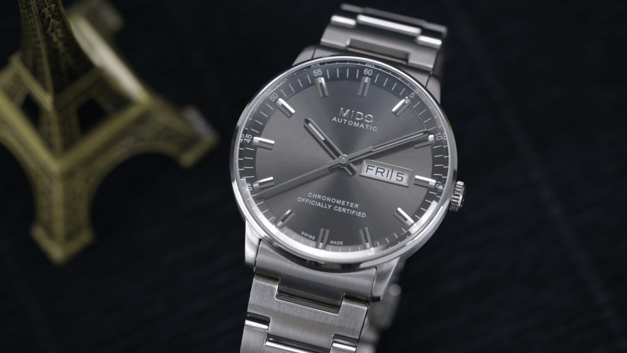Review đồng hồ Mido Commander Chronometer || Chiếc... - youtube