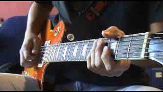 Video voorbeeld van "Vintage V100 - Slow blues solo improvisation"