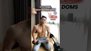 Otot Pegel, Boleh Workout