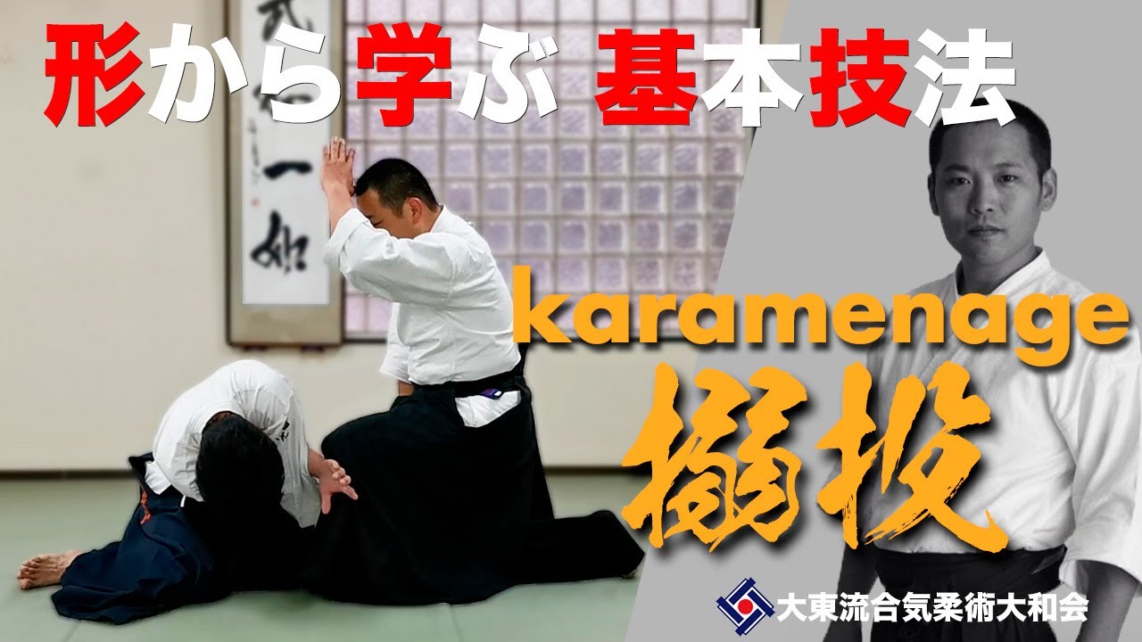 【搦投と変化技018】~接点の制御~　／大東流合気柔術大和会