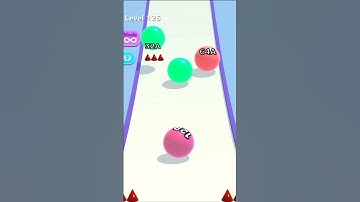 BALL RUN 2048 LEVEL 125 😼 #shorts #android #ios #gaming #gameplay #ballrun2048