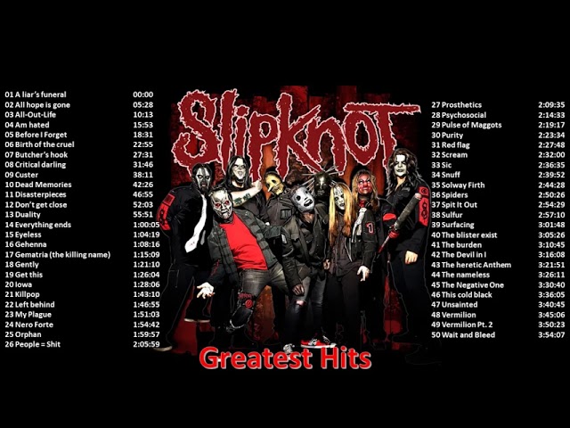 Slipknot Best Songs Full Album 2022 - The Best Of Slipknot class=