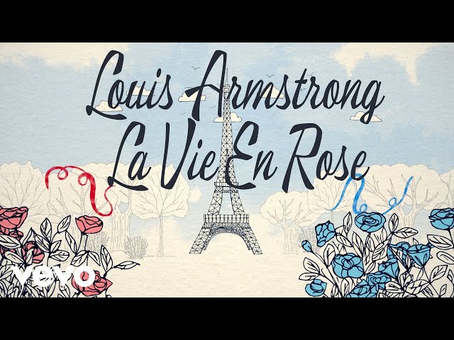 Louis Armstrong - La vie en rose class=