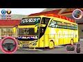 Dump Truck Valvo Driving In India 3D- Bus Simulator Indonesia - Anoride Gameplay