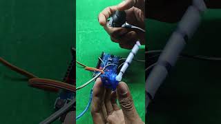 SERVO motor running using joystick module kit project #shorts #joystick