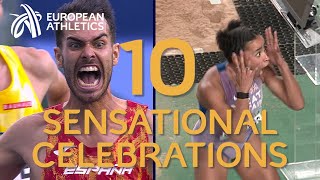 Top 10 Celebrations 🥳😱 | The BEST celebrations from 2023!