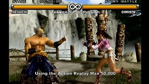 Tekken 5 Playthrough using the Ps2 Action Replay Max 50,000 :D #Playstation #Sony #Ps2 #CheatCodes