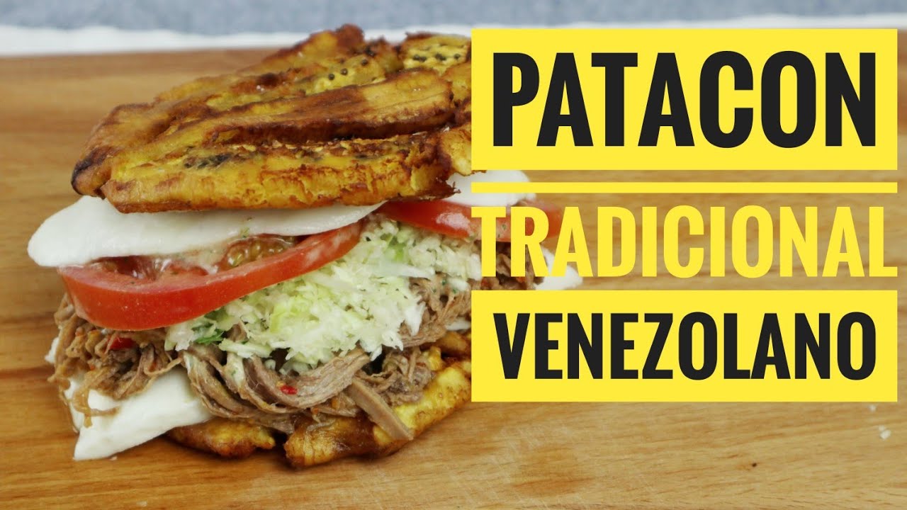 Patacon Venezolano / Como Hacer Patacón Estilo Venezolano / Fácil Recetas  Venezolanas - YouTube