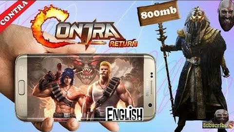 Contra Return game download for android | contra return english version | Hindi KING