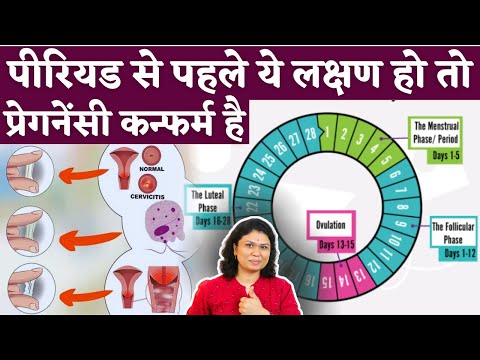 पीरियड्स से पहले ये लक्षण हो तो प्रेगनेंसी कन्फर्म है ? Periods & pregnancy tips #fertility