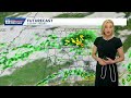Showers and a few storms at times in Alabama ahead of much colder weather late in the weekend