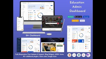 Education Admin Template Bootstrap UI Kit – Eduadmin