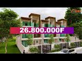 3 triplex de 5 pices cot de construction  26 800 000f cfa  triplex