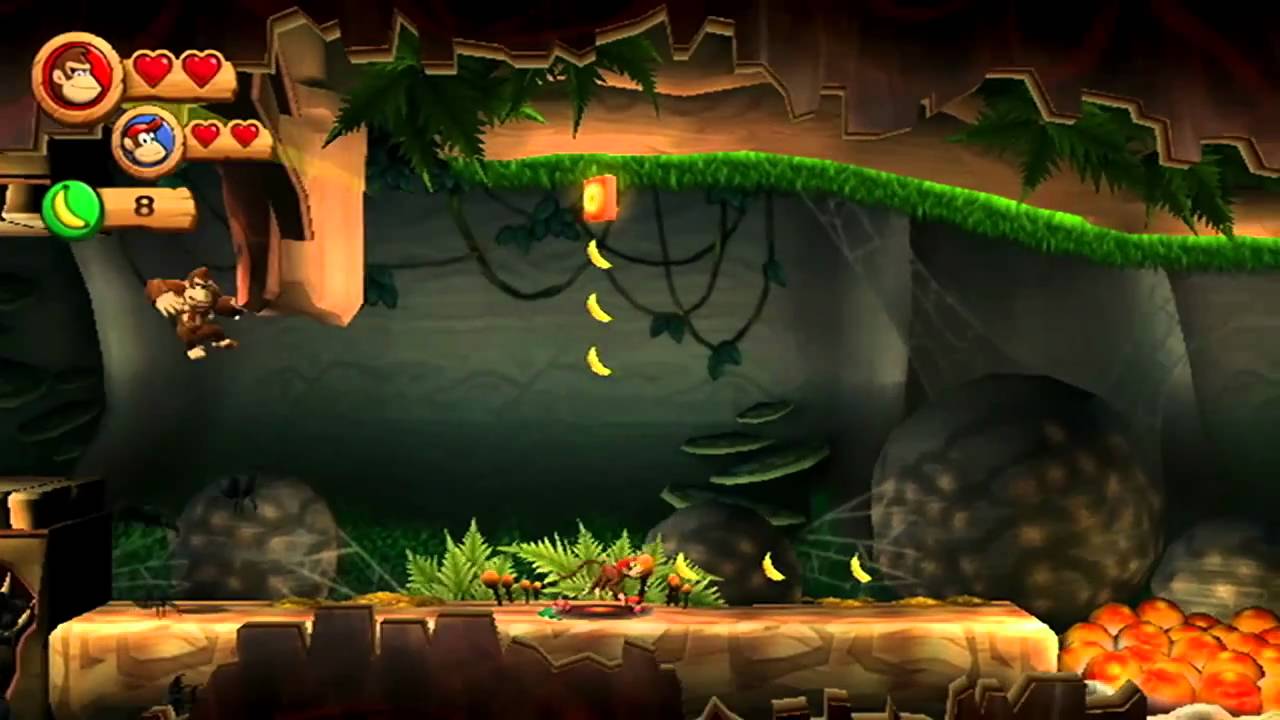 jalea Reflexión Trueno Donkey Kong Country Returns (Wii) Trailer - YouTube