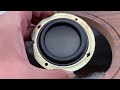 3inch 20w midbass speaker small steel frame woofer dual magnetic