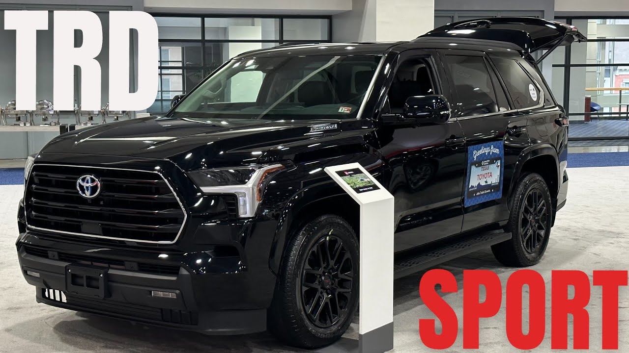 LOADS Of Extra Features On This SR5 Toyota Sequoia - YouTube