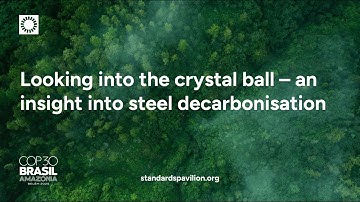 COP30 - Looking into the crystal ball – an insight into steel decarbonisation