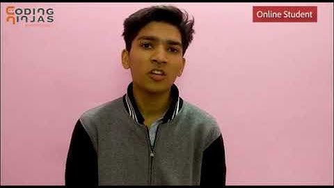 Vipul Dimri on doing Online Java with Data Structures course | Coding Ninjas | Testimonial