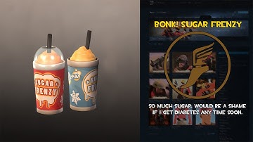 TF2 Workshop Weapon Demonstration: Bonk! Sugar Frenzy