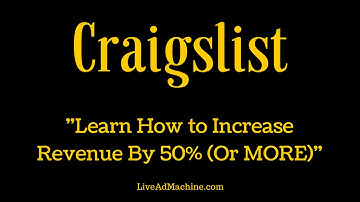 Learn How to Increase Your Craigslist Exposure (50% or More)