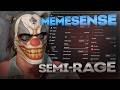 SEMI-RAGE CHEATING WITH MEMESENSE.GG |  BEST UNDETECT FREE CONFIG
