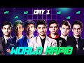 WORLD RAPID AND BLITZ DAY 1 | PART 2