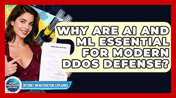Why Are AI And ML Essential For Modern DDoS Defense? - Internet Infrastructure Explained