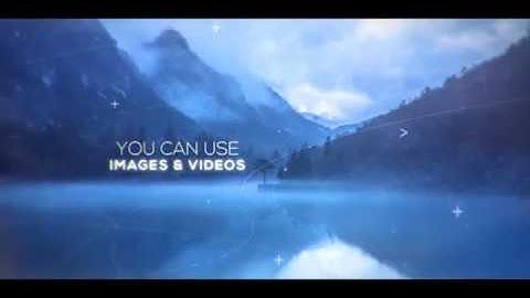Cinematic Inspirational Parallax Opener Slideshow - After Effects template