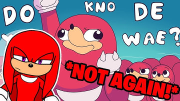 Knuckles Reacts To: "Find Da Wae (animation) -- Song by CG5"