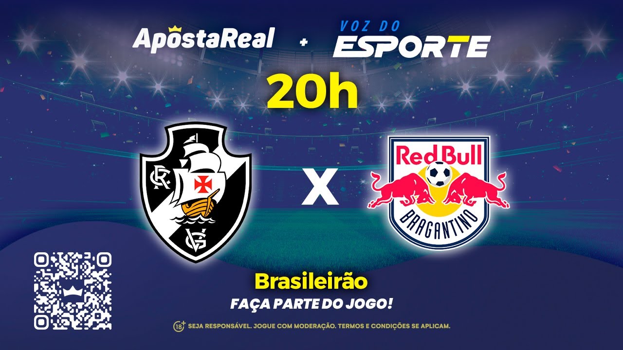 Vasco x RB Bragantino ao vivo 06/12/2023 - Brasileirão Série A
