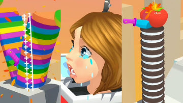 Slice it all! Relaxing Android, ios gameplay all levels #sliceitalllevels #gaming #asmr