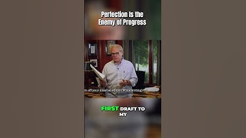 Perfection Is the Enemy of Progress | Jerry Jenkins on Writing