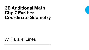 3E AMath Chp7.1 Parallel Lines