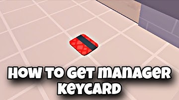 How to Get Manager Keycard in Survive Overnight in a Mega Store Roblox | Update
