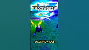 Mongraal’s gonna go SHING SHING! 💀 #fortnite #gaming #trending #shorts