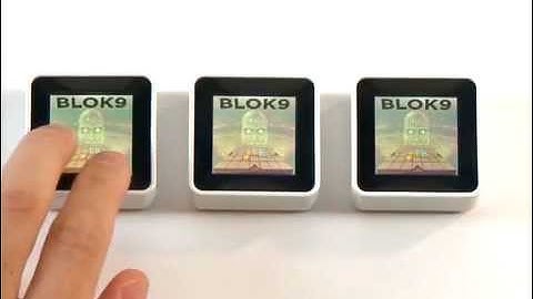 Blok9, only on original Sifteo Cubes