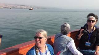 Boat on the Sea of Galilee